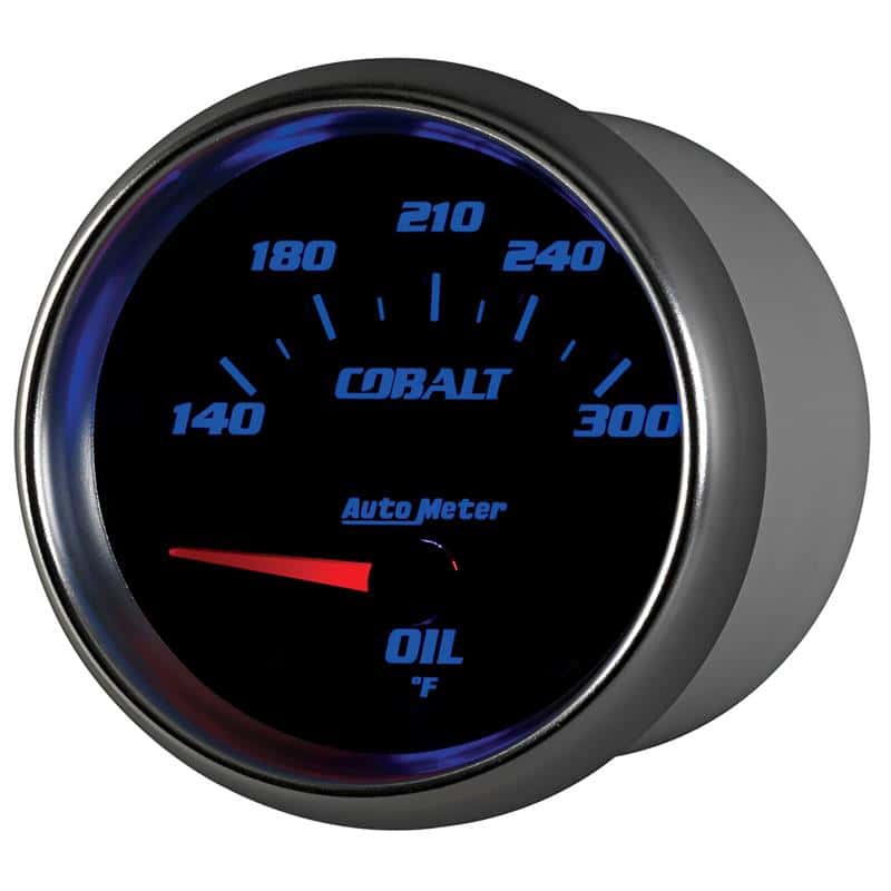 AutoMeter — Autometer Cobalt 66.7mm 140-300 Degree F Electric Oil Temperature Gauge
GA 2.6" OILT ELEC CB - view 4