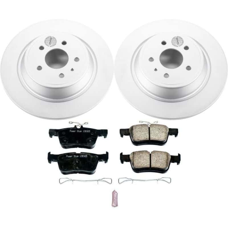 PowerStop — Power Stop 13-19 Ford Fusion Rear Z17 Evolution Geomet Coated Brake Kit - view 1