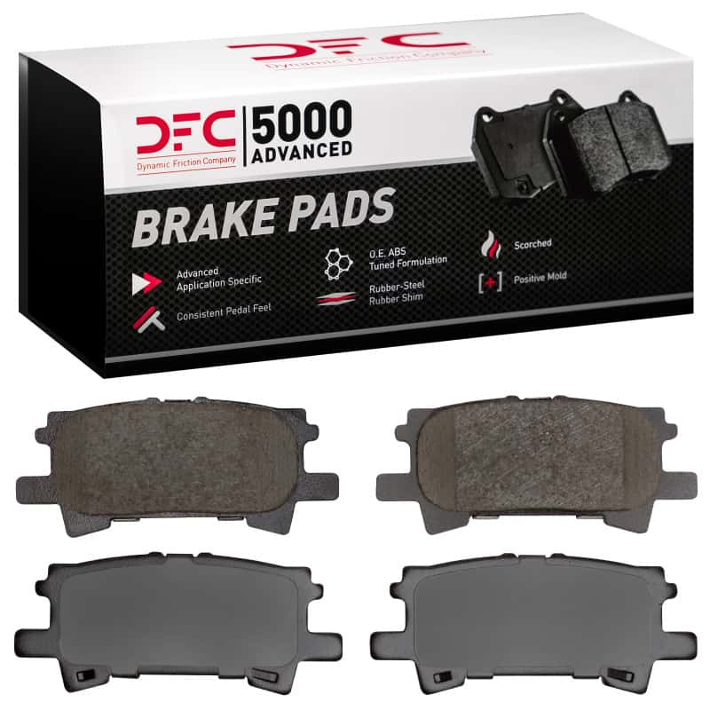DFC — DFC 04-09 Lexus RX330 Rear 5000 Advanced Ceramic Brake Pads
DFC Brake Pad Set - view 1