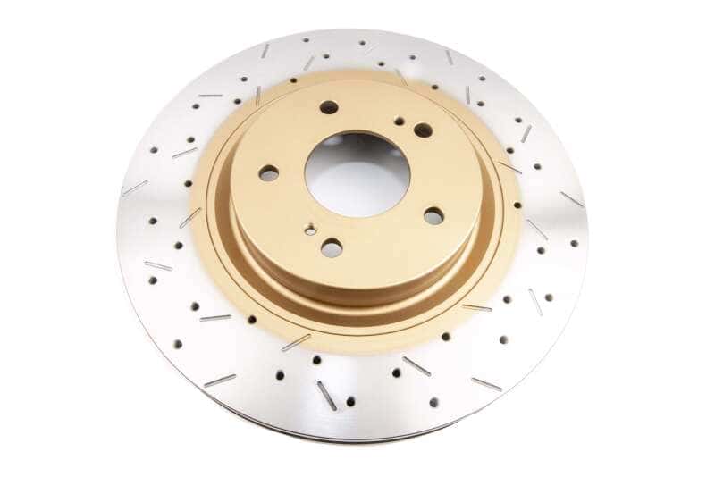 DBA — DBA 8/93-94 Nissan Skyline R32 GT-R/95-7/98 R33 & R34 GT-R Front Drilled & Slotted 4000 Series Rotor
XS 4000 Series
Brake Rotor - view 1