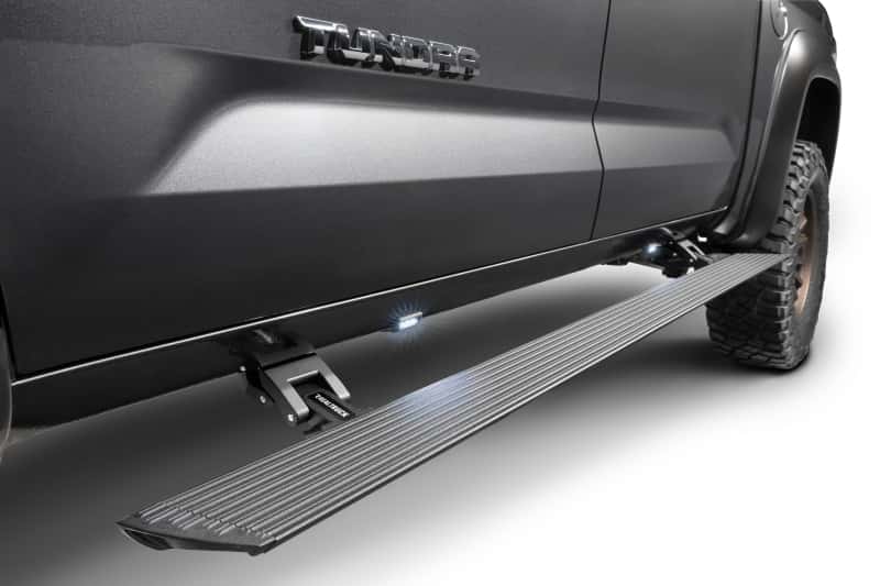 Go Rhino — RealTruck 22-24 Toyota Tundra DC 4dr VoltStep Electric Running Board Kit (No Drill) - Tex. Blk
VoltStep Elec. Board - view 4