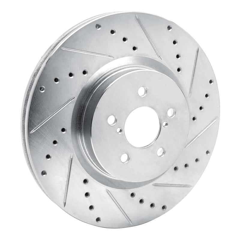 R1 Concepts — R1 05-18 Subaru Outback Front Right Drilled & Slotted Silver Brake Rotor
R1 Brake Rotor Drill - view 2