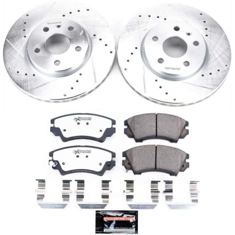 PowerStop — Power Stop 2017 Buick Regal Front Z26 Street Warrior Brake Kit - view 1