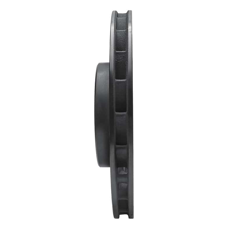 R1 Concepts — R1 95-02 BMW M3 Right Front Drilled & Slotted Black Brake Rotor
R1 Brake Rotor Drill - view 3