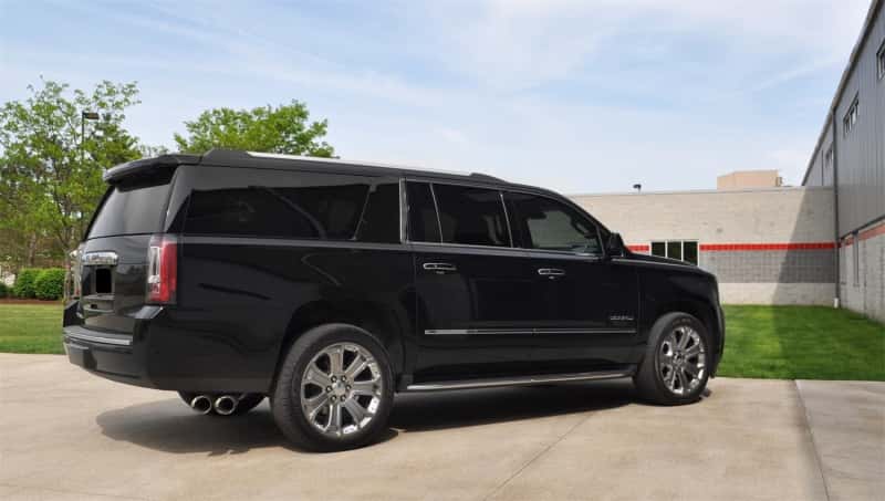 CORSA Performance — Corsa 2015-2020 GMC Yukon Denali XL 6.2L V8 3in Cat-Back Single Side Exit Twin 4in Polished Tips
Exhaust - view 6