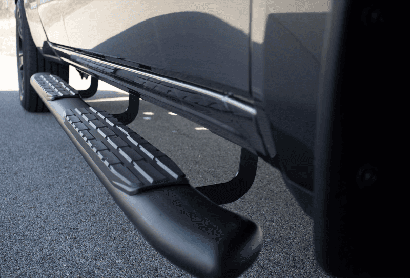 Fishbone Offroad — Fishbone Offroad 2019+ Dodge Ram 1500 Crew Cab Oval Side Steps - Black Textured - view 3