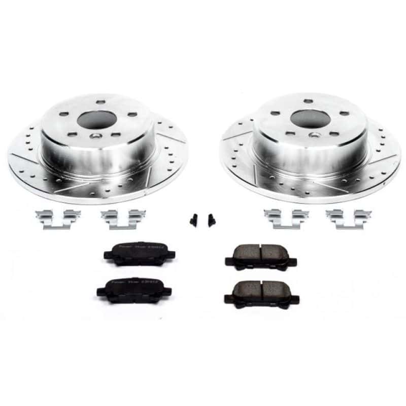 PowerStop — Power Stop 00-04 Toyota Avalon Rear Z23 Evolution Sport Brake Kit - view 1
