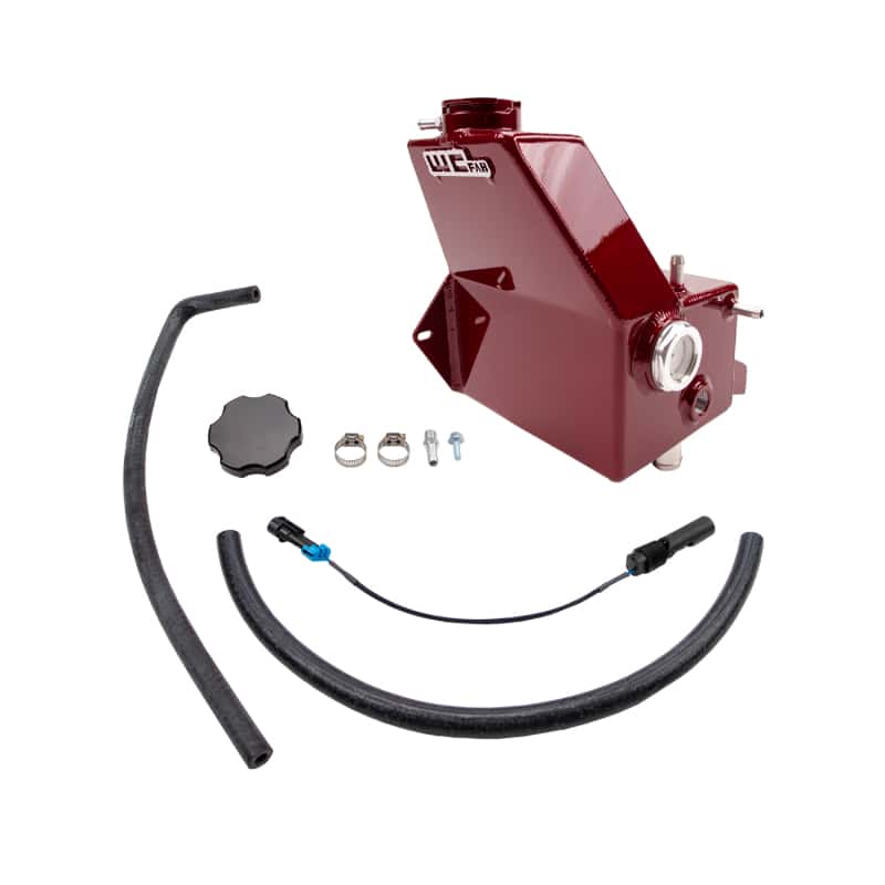 Wehrli — Wehrli 13-18 Dodge 6.7L Cummins OEM Placement Coolant Tank Kit - WCFab Red
Coolnt Tnk 13-18 RED - view 3