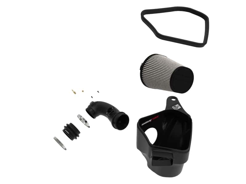 aFe — aFe POWER Magnum FORCE Stage-2 Pro Dry S Cold Air Intake System 06-13 BMW 3 Series L6-3.0L Non Turbo
Magnum FORCE Intake - view 2