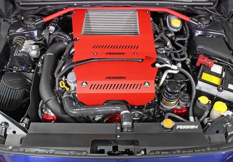 Perrin Performance — PERRIN 15-21 Subaru WRX Charge Pipe - Black - view 4