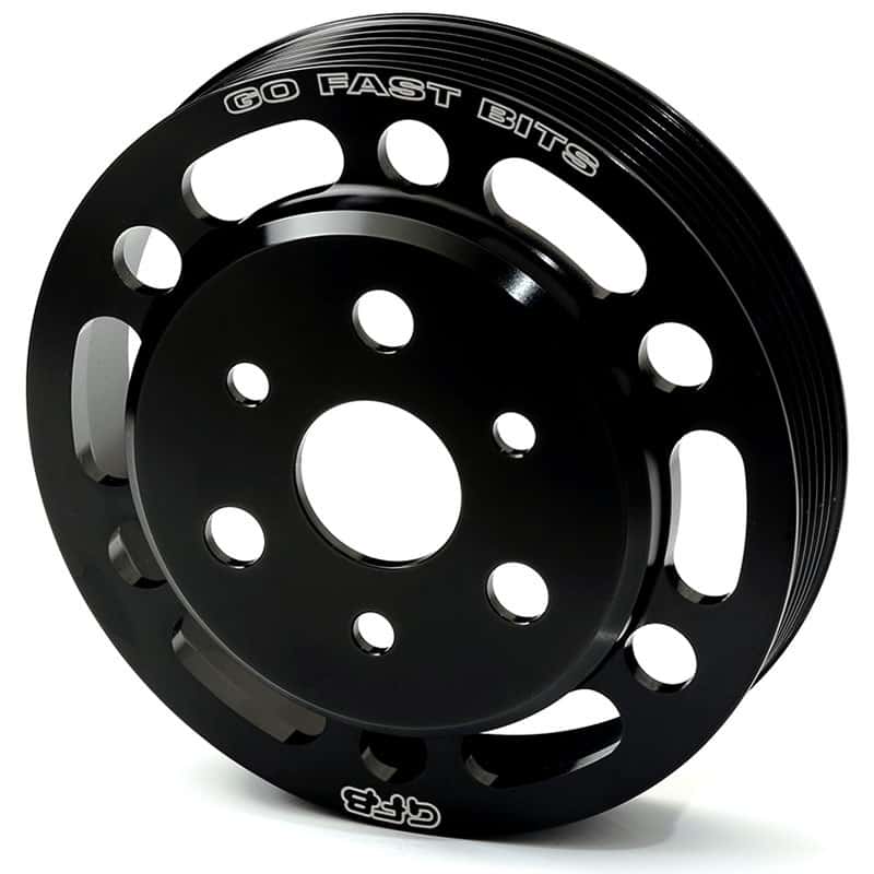 Go Fast Bits — GFB 13+ Subaru BRZ / 13+ Scion FR-S Lightweight Aluminum Water Pump Pulley
Pump Pulley - view 1