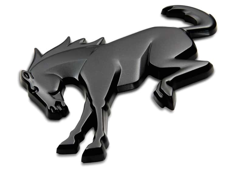 Ford Racing — Ford Racing Bronco Rear Emblem - Matte Black
Emblem - view 2
