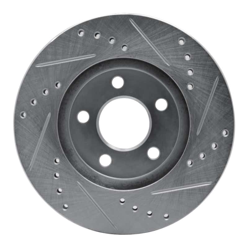 R1 Concepts — R1 95-99 Dodge Neon (USA/Canada) Front Left Drilled & Slotted Silver Brake Rotor
R1 Brake Rotor Drill - view 5