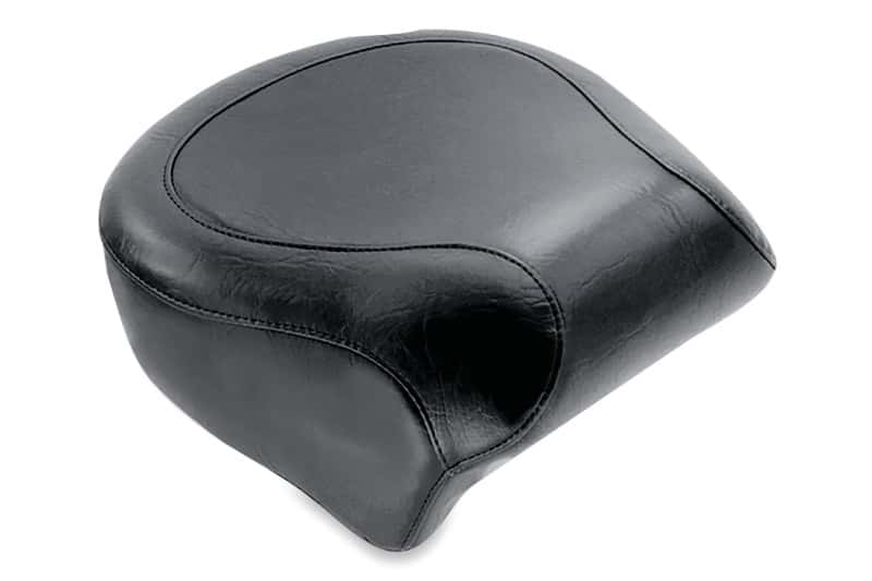 Mustang Motorcycle — Mustang 06-17 Harley Dyna Wide Touring Passenger Seat - Black - view 1