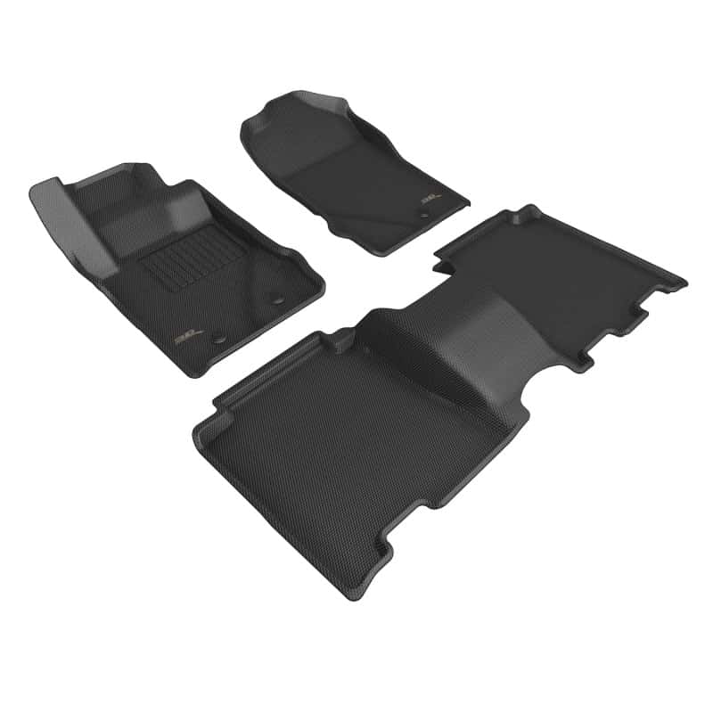 3D MAXpider — 3D MAXpider 21-24 Ford Bronco Kagu Floor Mat 1st/2nd Row - Black
Floor Mat Set - view 1