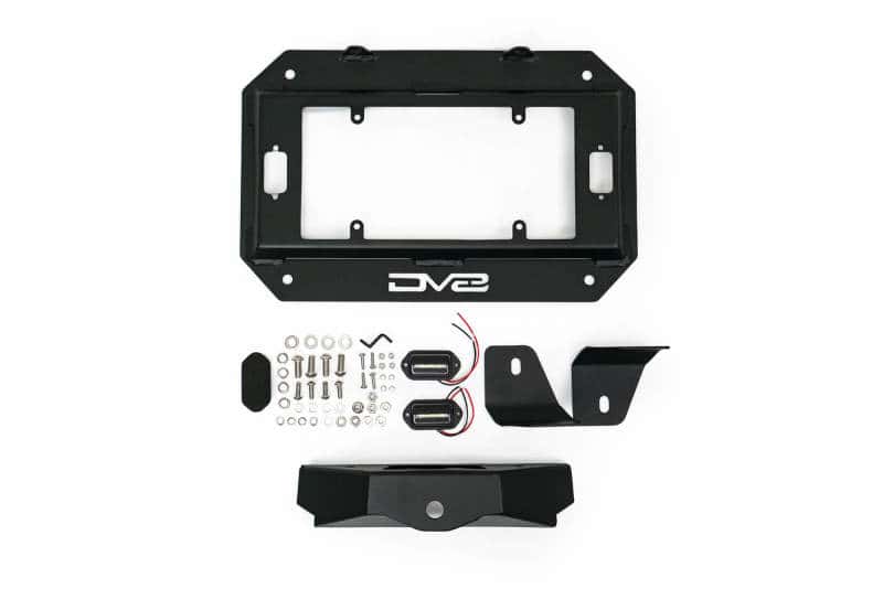 DV8 Offroad — DV8 Offroad 18-22 Jeep Wrangler JL Spare Tire Delete Kit w/Light Mounts
Spare Tire Delete - view 2