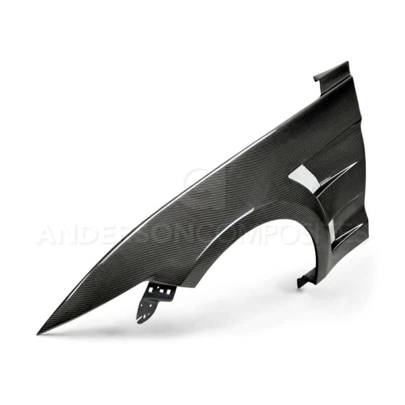 Anderson Composites — Anderson Composites 15-16 Ford Mustang Type-AT Fenders (0.4in Wider) - view 3