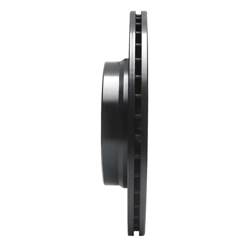 R1 Concepts — R1 93-02 Mercedes-Benz SL600 Rear Right Drilled & Slotted Black Brake Rotor
R1 Brake Rotor Drill - view 3