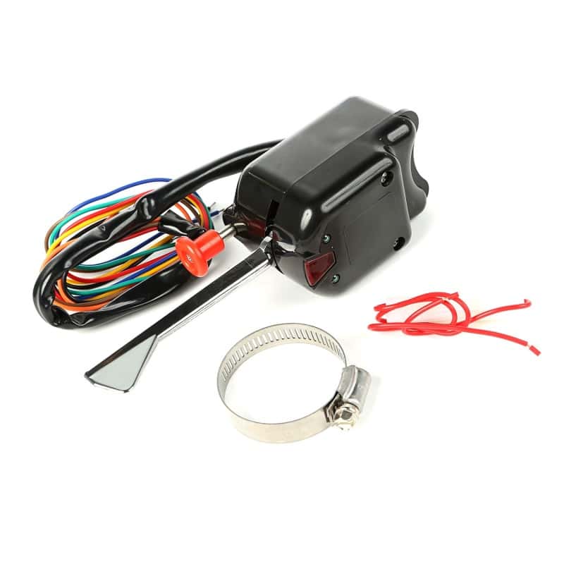 OMIX — Omix Turn Signal Switch Black- 46-71 Willys/Jeep - view 1
