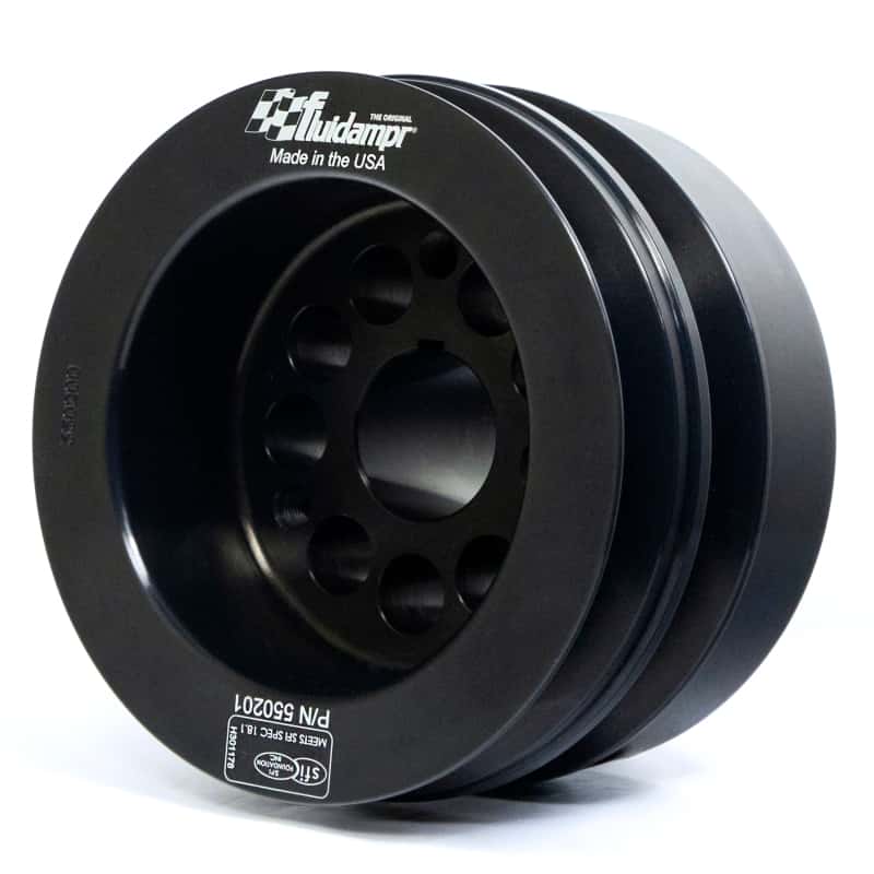 Fluidampr — Fluidampr Ford 8BA Flat Head Wide Belt Harmonic Balancer - Ford Flathead V8 w/ Wide Belt Pulley
Harmonic Balancer - view 7