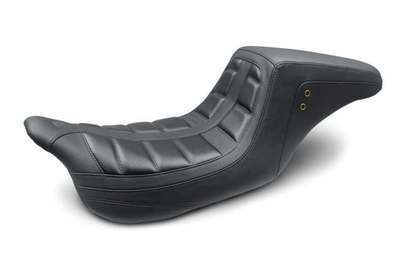 Mustang Motorcycle — Mustang 08-21 Harley Electra Glide,Rd Glide,Rd King, Str Glide Squareback 1PC Seat - Black - view 1