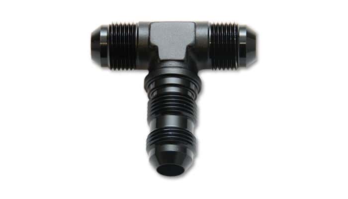 Vibrant — Vibrant -6AN Bulkhead Adapter Tee Fitting - Anodized Black Only
6ANBulkheadTAdptrFtg
-6ANBulkheadTeeAdptr
AN Fitting - view 4