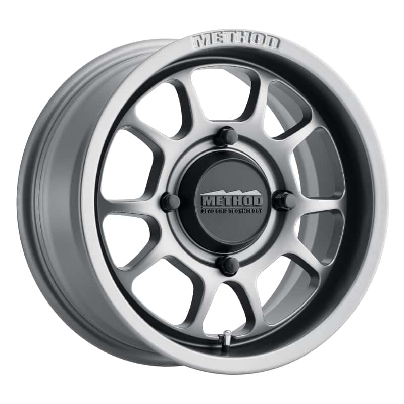 Method Wheels — Method MR409 Bead Grip 15x7 / 5+2/38mm Offset / 4x136 / 106.25mm CB Steel Grey Wheel - view 2