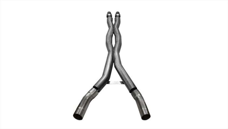 CORSA Performance — Corsa 2015-2020 Ford Mustang GT350 3in Double X Pipe Exhaust
Exhaust - view 1