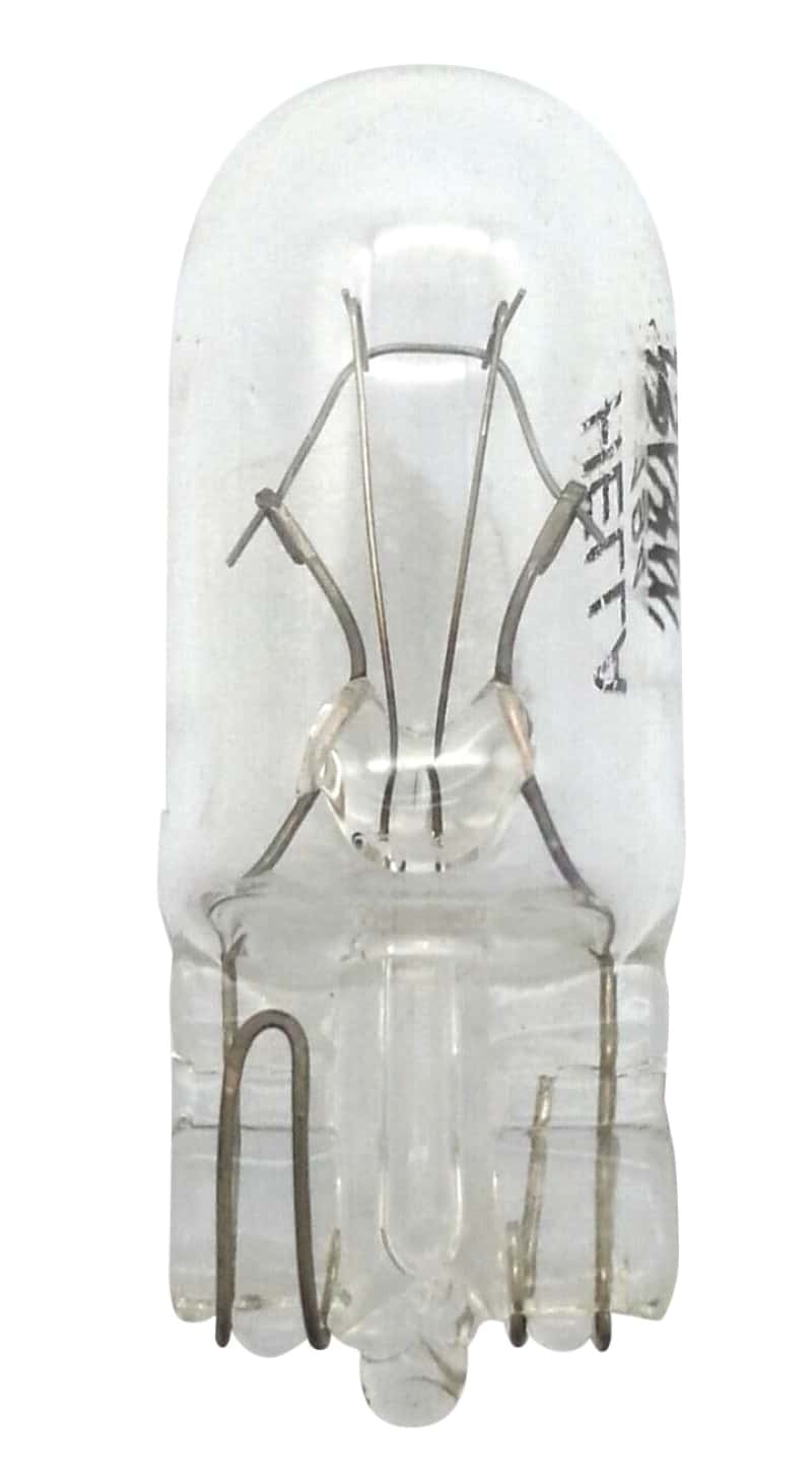 Hella — Hella Bulb 194 12V 4W W2.1x9.5d T3.25 (Min. Order QTY 10)
194 Incan Bulb - view 1