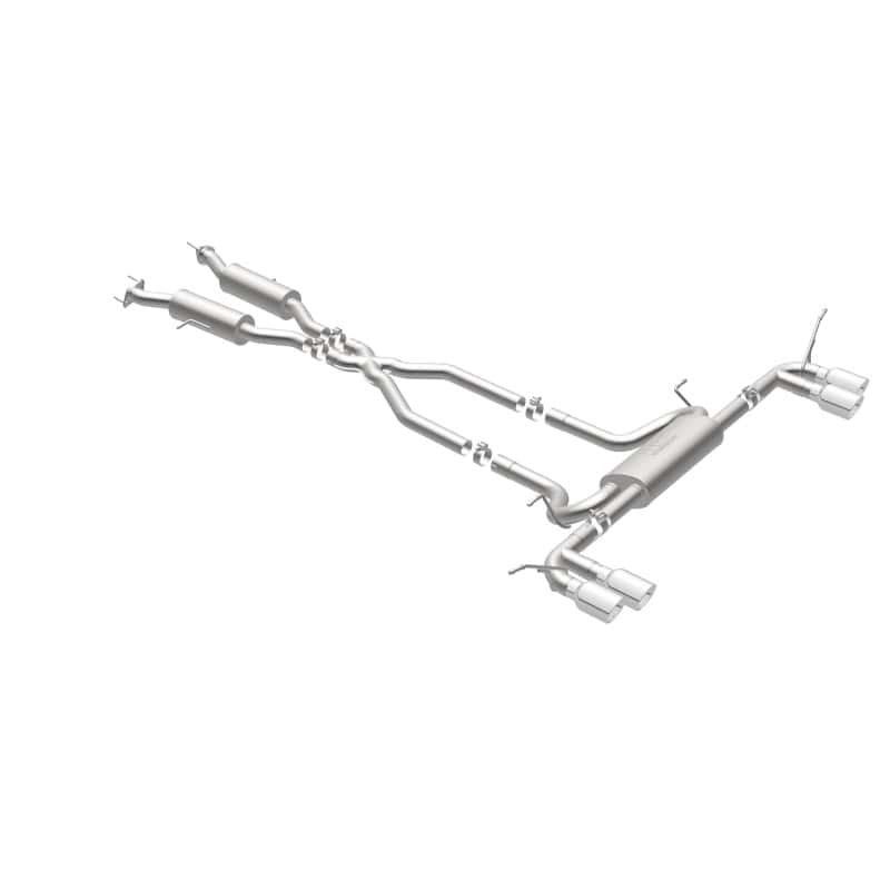 Magnaflow — MagnaFlow Cat Back, SS, 2.5in, Quad Split Polish 4in tip 14-15 Jeep Grand Cherokee 3.6L/5.7L V6/V8
Cat-Back - view 19