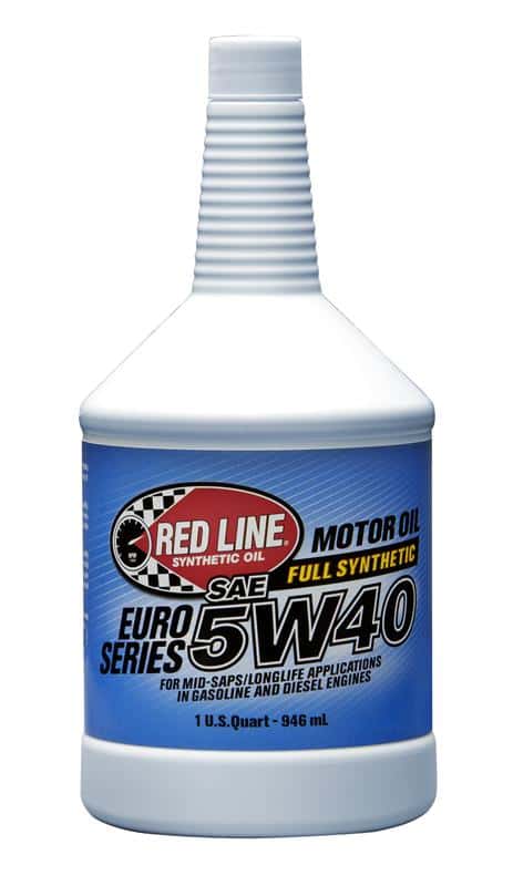 Red Line — Red Line Euro-Series 5W40 Motor Oil - Quart - view 1