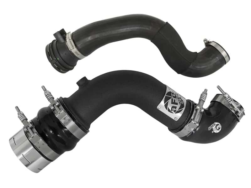 aFe — aFe Bladerunner 3in Intercooler Cold Side Tube for 2017 Ford Diesel Trucks V8-6.7L (td)
Cold Charge Pipe - view 3