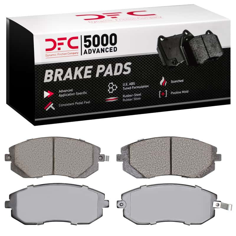 DFC — DFC 02-12 Saab 9-2X Front 5000 Advanced Ceramic Brake Pads
DFC Brake Pad Set - view 1