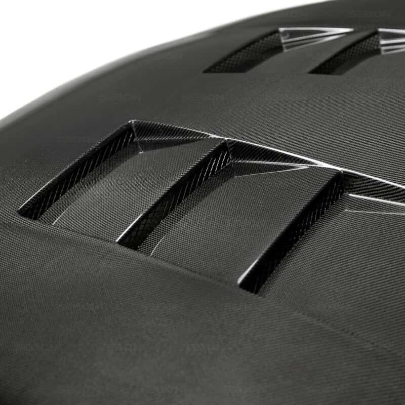 Seibon — Seibon 93-98 Toyota Supra (JZA80L) TS Style Carbon Fiber Hood - view 9