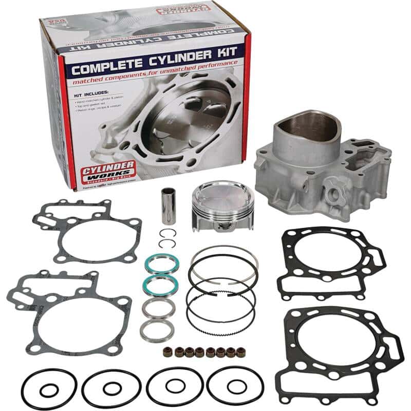 Cylinder Works — Cylinder Works 12-13 Kawasaki KRT 750 Teryx 4 4x4 750cc STD Bore High Comp Cylinder Kit 11.5:1 Comp - view 2