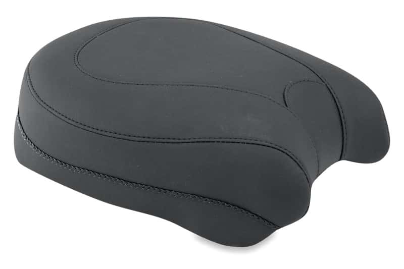 Mustang Motorcycle — Mustang 00-07 Harley Softail Deuce Sport Touring Recessed Passenger Seat - Black - view 1