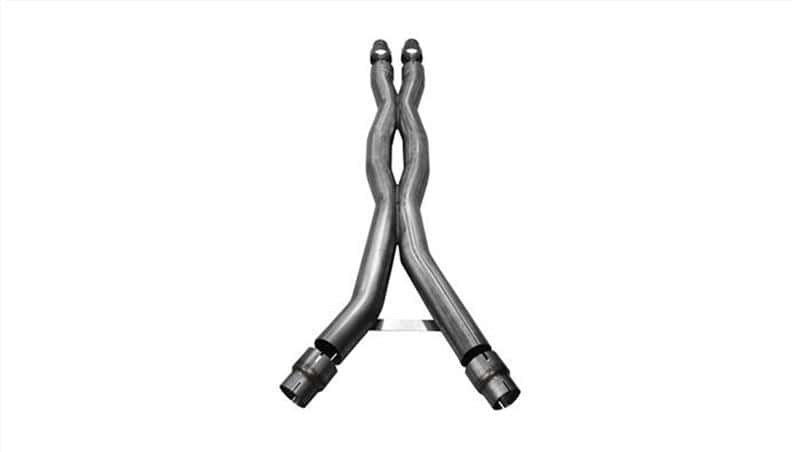 CORSA Performance — Corsa 2015-2024 Ford Mustang GT 5.0 3in Double X Pipe Will Fit Factory Exhaust
Exhaust - view 2