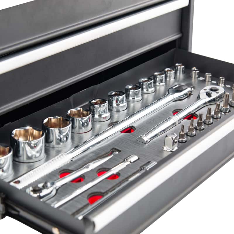 BikeMaster — BikeMaster 3 Drawer Tool Kit - 129 Piece Set - view 6
