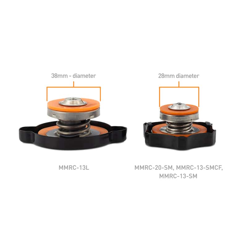 Mishimoto — Mishimoto High Pressure 2.0 Bar Rated Radiator Cap Small - view 14