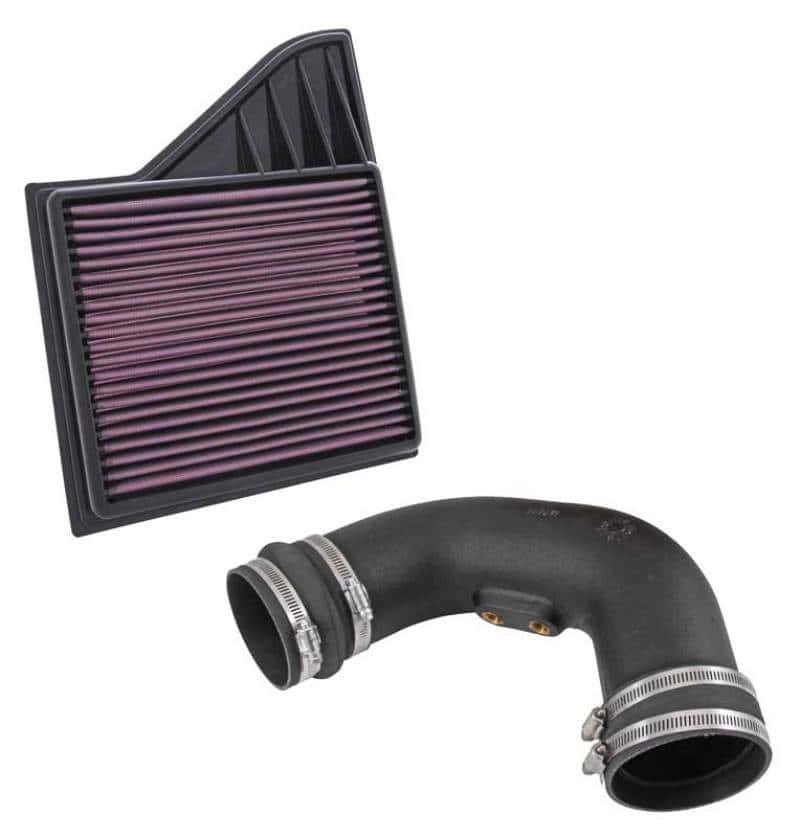 K&N Engineering — K&N 11-14 Ford Mustang GT 5.0L V8 Performance Intake Kit
Performance Air Inta
Air Intake System - view 3