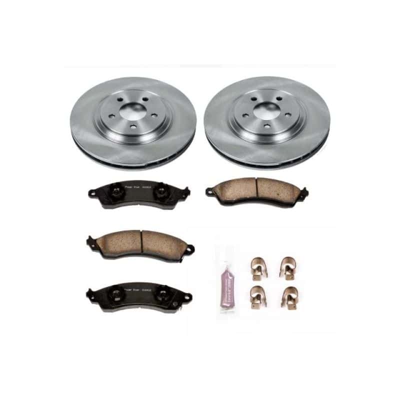 PowerStop — Power Stop 94-99 Ford Mustang Front Autospecialty Brake Kit - view 1