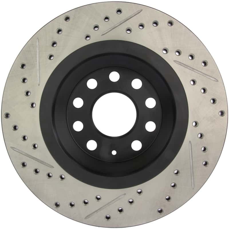 Stoptech — StopTech 09 VW Passat CC / 06-09 Passat Slotted & Drilled Left Rear Rotor
Disc Brake Rotor
Slot/Drill Rotor - view 5