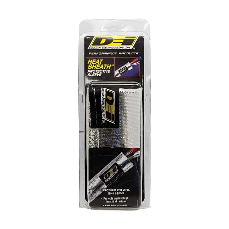 DEI — DEI Heat Sheath 1-1/2in I.D. x 3ft - Aluminized Sleeving - Sewn Edge
Heat Shield Sleeve - view 6