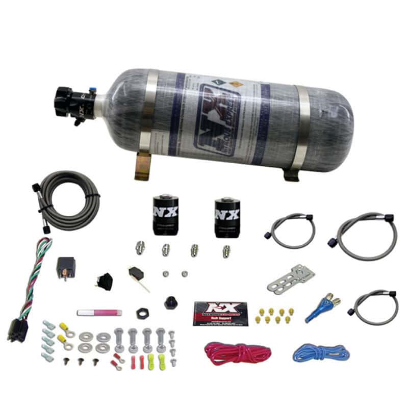 Nitrous Express — Nitrous Express Dodge EFI Race Single Nozzle Nitrous Kit (100-250HP) w/Composite Bottle
Injection System Kit
N2OSys - view 2