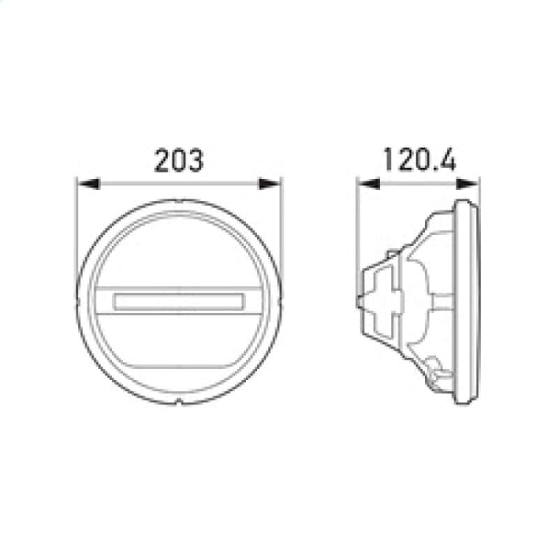 Hella — Hella Headlamp INSERT GR 1F8
HdLtAssembly - view 5