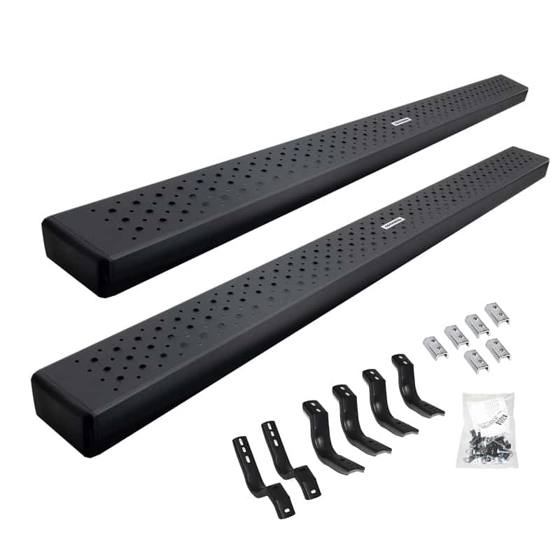 Go Rhino — Go Rhino 07-20 Toyota Tundra HD Complete Kit /SideSteps + Brkts
HD OE Xtreme Steps  - view 2