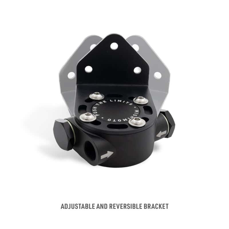 Mishimoto — Mishimoto M20 x 1.5 - Remote Oil Filter Mount - Black
Remote Filter Mount - view 2