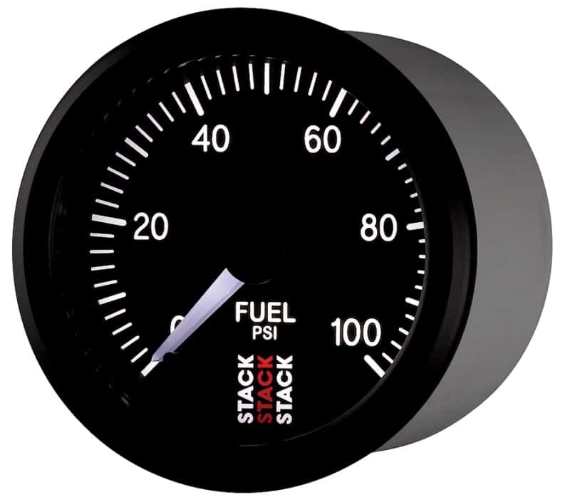 AutoMeter — Autometer Stack 52mm 0-100 PSI 1/8in NPTF Male Pro Stepper Motor Fuel Pressure Gauge - Black
Ga FP Stpr Bk 100psi - view 3