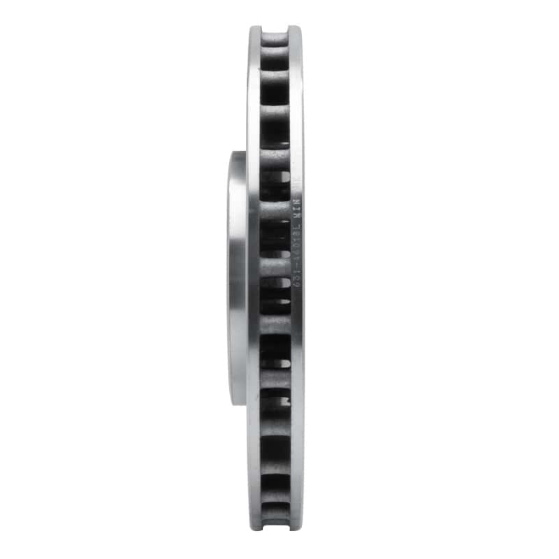 R1 Concepts — R1 98-04 Chrysler Concorde Front Left Drilled & Slotted Silver Brake Rotor
R1 Brake Rotor Drill - view 3