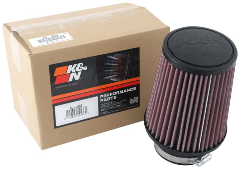 K&N Engineering — K&N Universal Clamp-On Air Filter 3in FLG 5in B 4in T 6in H
Clamp-on Air Filter - view 3